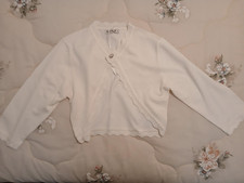 White Bolero Cardigan, Size M, 3/4 Sleeves - Brand New with Tags 