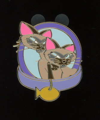Disney Parks Magical Mystery Series 5 Lady Tramp Siamese Si Am Disney Pin