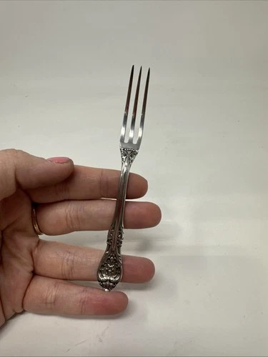 Sterling Silver Gorham Buttercup Dessert/Appetizer Small Fork (J-179)
