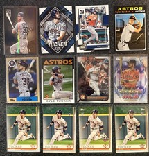 12 Card Lot - Kyle Tucker - Rookie Cards, Insert, Houston Astros, Chicago Cubs