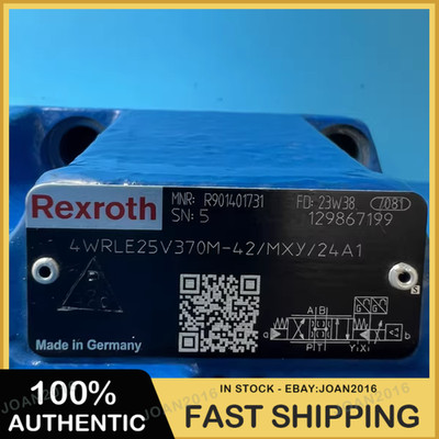 Rexroth 4WRLE25V370M-42/MXY/24A1 R901401731 Hydraulic Valve DHL/FedEx Shipping