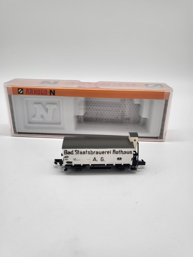 Arnold Spur N 4272 Güterwagen Bierwagen Staatsbrauerei Rothaus in OVP | Condition: Gebraucht