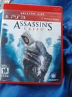 Assassin's Creed (Sony Playstation 3, 2007) Greatest Hits Manual Included
