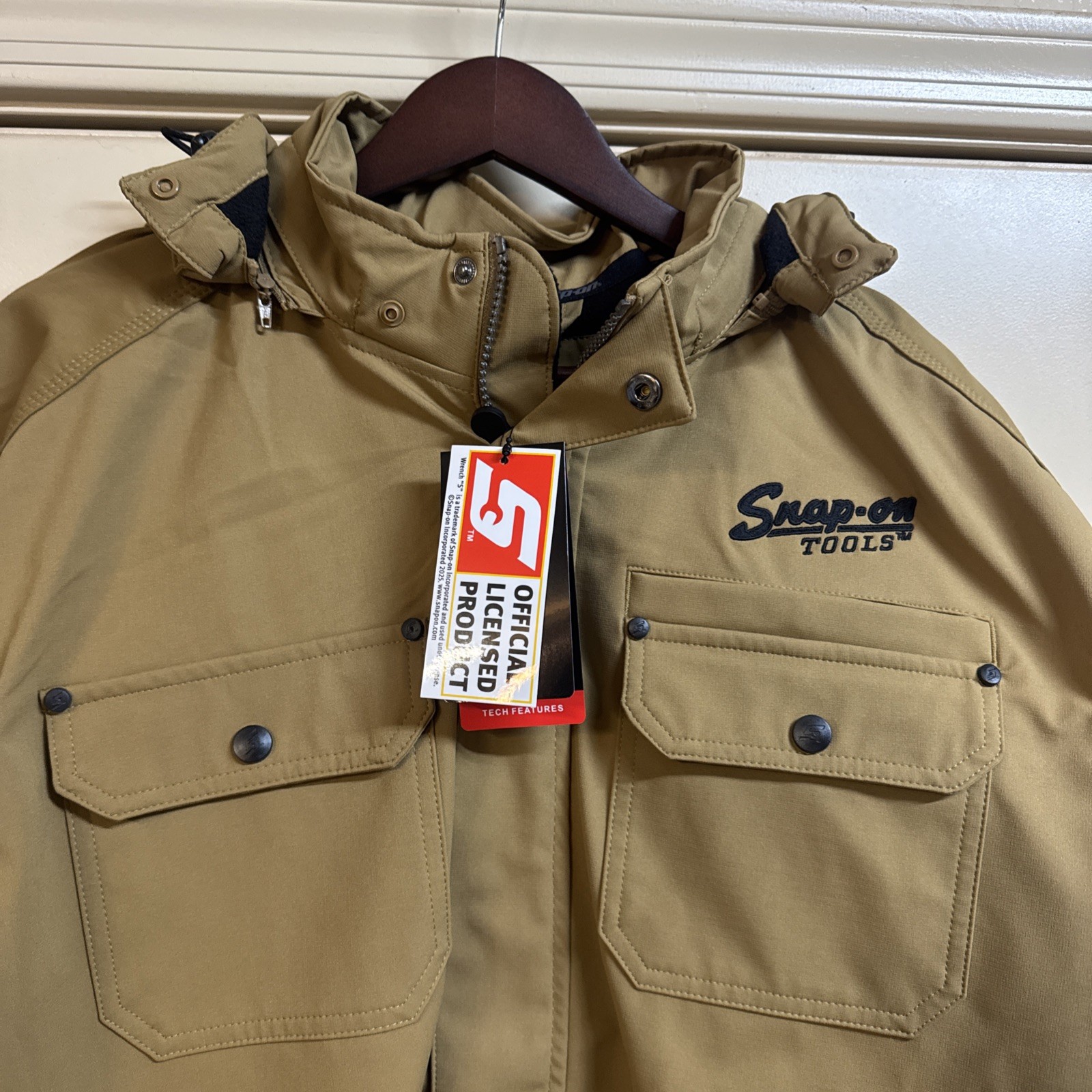 SNAP ON TOOLS 2025 105th ANNIVERSARY HOODED JACKET INSULATED ZIP UP XL - second product detail image