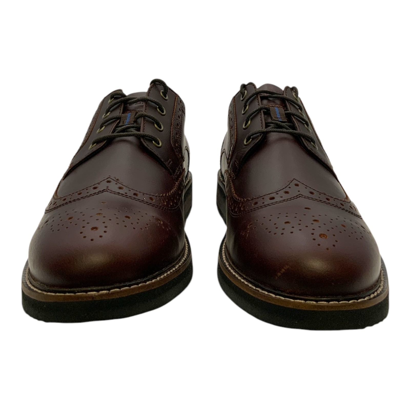 SAOLA Nunn Bush Oakdale Oxford punta alare pelle marrone ruggine US uomo 9 5 W