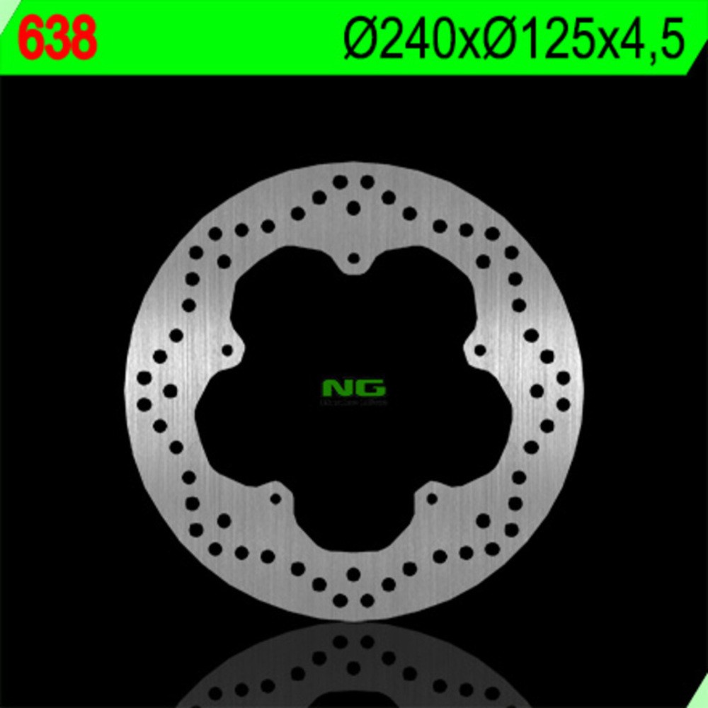 NG Brakes Round Fixed Brake Disc For Motorcycle Parts Accessories