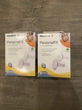 2 Pack Medela PersonalFit 27mm Breast Shields Large Authentic 4 Shields
