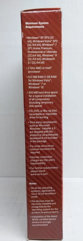 Nero Burn Express 3 Burn CD DVD Bluray Copy Rip Convert Backup w/ Product Code - Image 3 of 4