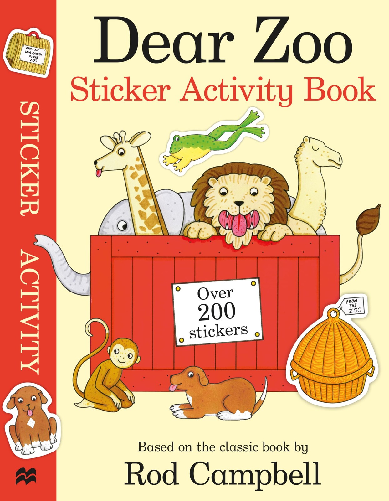 Dear Zoo Sticker Activity Book by Rod Campbell PAPERBACK 9781529074680 - Image 6