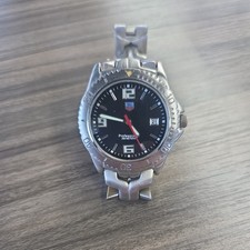 TAG Heuer Professional 200m 7” Diver Date Black Dial Men’s Wristwatch #WG5114-PO