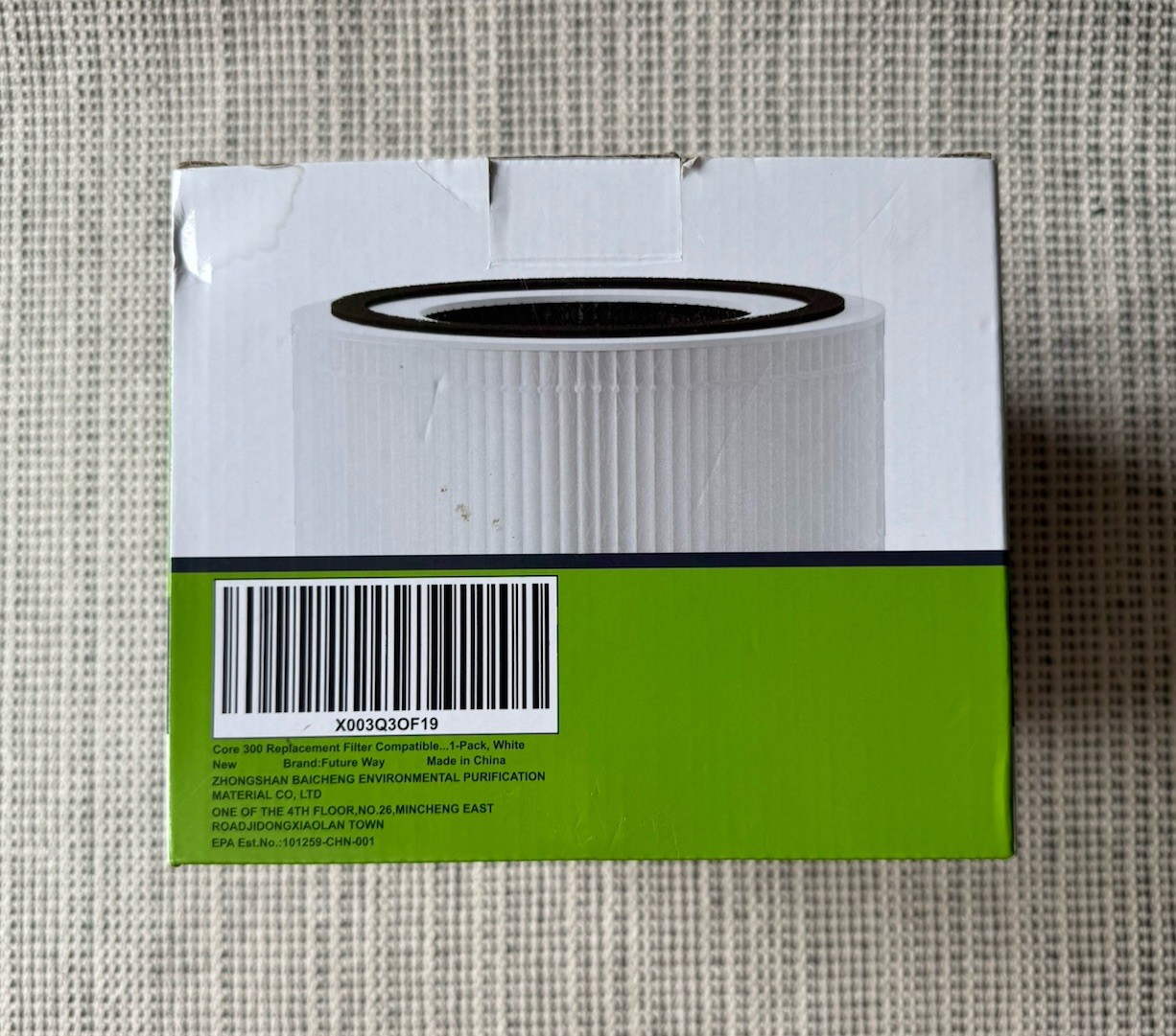 NEW Future Way Filter White 1 Pack Compatible With Core 300 Core 300s Core P350