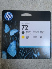 Image of HP 72 Matte Black and Yellow Printhead - C9384A