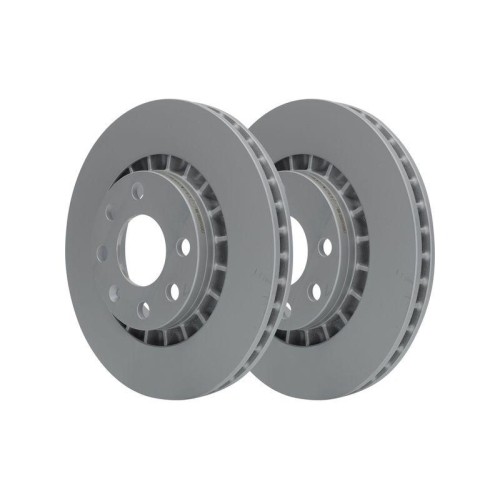 2X Bremsscheibe ATE 24.0124-0115.1 Passend FüR Opel Vauxhall Chevrolet Daewoo-image