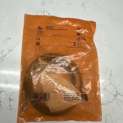 (FACTORY SEALED NEW) IFM IES202 INDUCTIVE SENSOR THREADED TYPE   