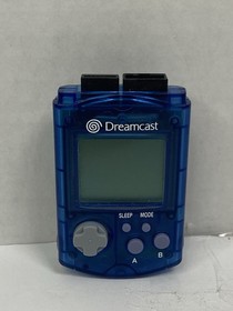 SEGA Dreamcast VMU Memory Card Blue HKT-7000 for Sega Dreamcast Tested