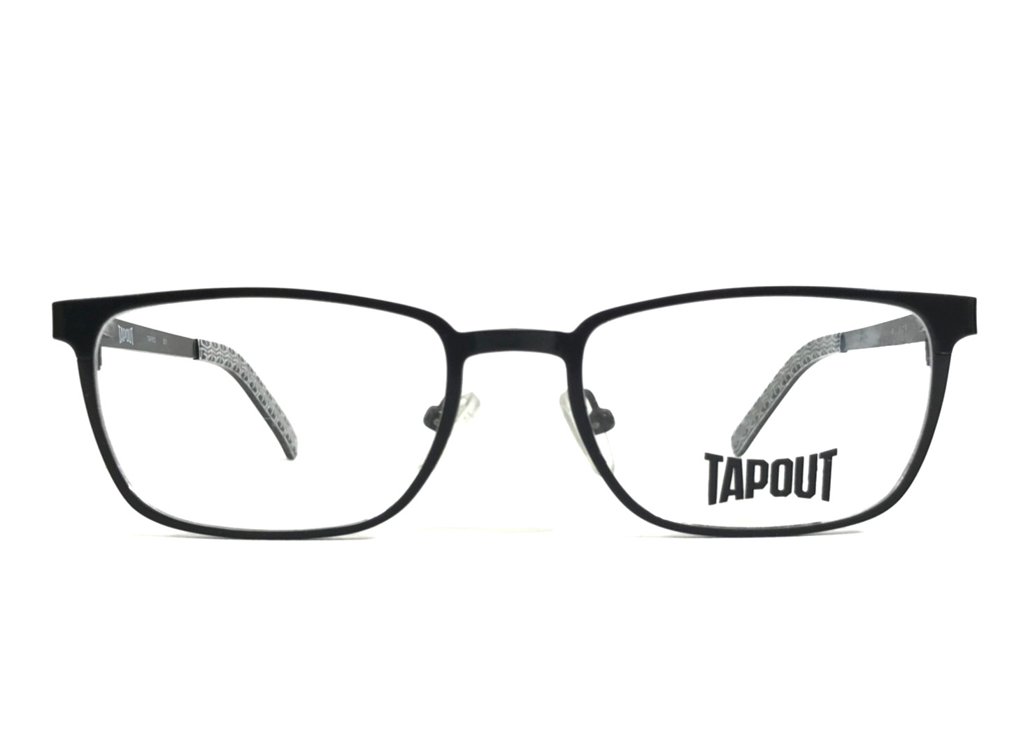 Tapout Eyeglasses Frames TAP853 001 Matte Black Rectangle Full Rim 51-18-135 10990₽