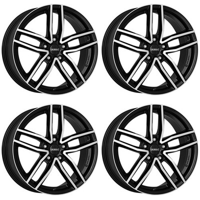 4 Dezent TR dark wheels 8.0Jx18 5x112 for Audi A3 A6 Q3 TT 18 Inch rims