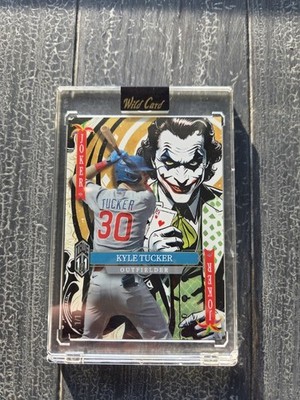 Kyle Tucker True 1/1 Joker From Holiday Joker Pack Multi-Sport Wild Card Cubs