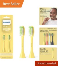 Genuine Philips Sonicare Replacement Brush Heads, 2 Pack for 6 Supply