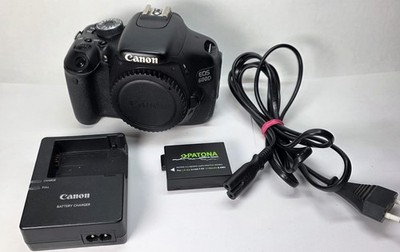 Digitalkamera Canon EOS 600D-FULL-HD-18.0MP -nur Body, mit ca. 25476 Auslösungen