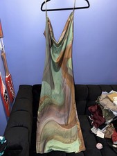 Multi Maxi Dress Size 14