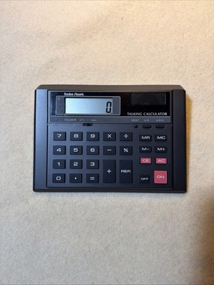 Radioshack Talking Calculator Fort Worth Texas Dc-208 Mini Desktop Awesome!