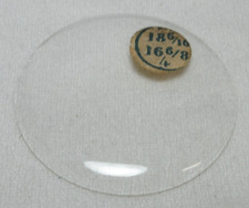 GLASS POCKET WATCH CRYSTAL 18 6/16 H 4 WATCHMAKER REPLACEMENT PART 321