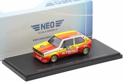 1:43 NEO VW Golf 1 Gr. 2 KAMEI Nürburgring 1000km 1977 #63 | eBay.de