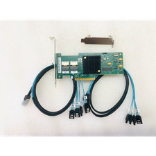 LSI 6Gbps SAS HBA 9200-8i IT Mode ZFS FreeNAS unRAID 2 SFF-8087 SATA