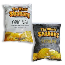 The Whole Shabang Potato Chips by Moon Lodge 1.5 Oz Variety Pack Pack of 12
