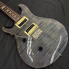 PRS SE Custom 24 LEFTY Used Left-handed Maple Neck Charcoal w/Soft Case