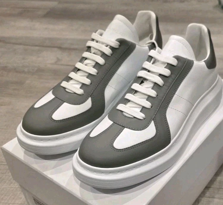 Alexander McQueen — Alexander McQueen Men's Oversized T-shaped Retro Sneakers, Size 11US (44EUR)