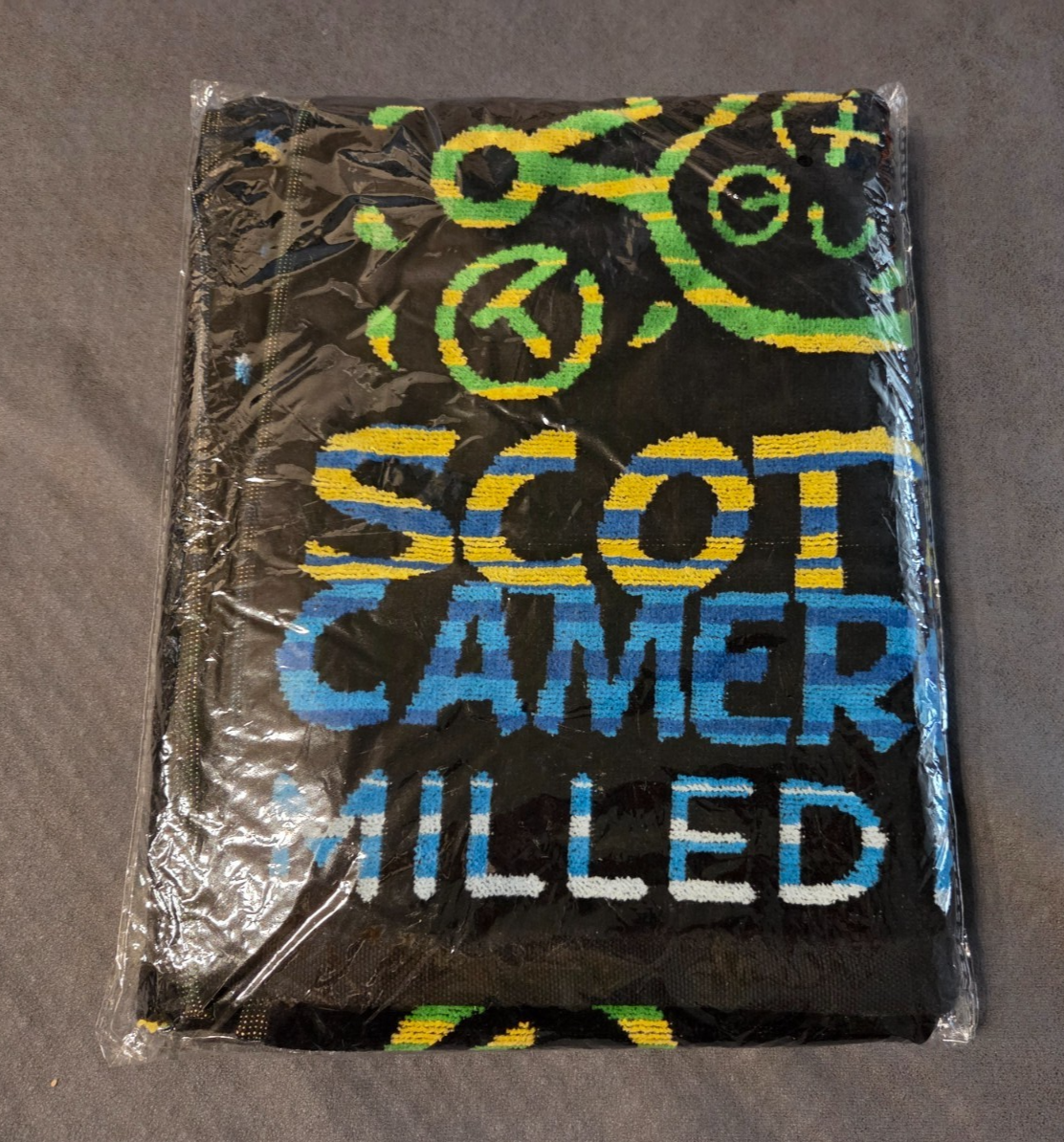 Rare Scotty Cameron Gallery Greatest Hits Golf Bag Towel ⛳NEW