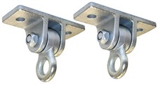 Heavy Duty Swing Hangers     One Pair Galvanized Steel Mounts for Wooden Beam...