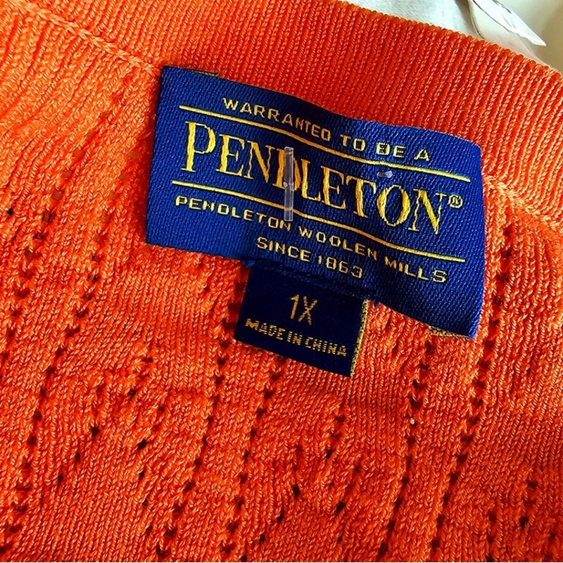 Pendleton Women's Silk Cable Knit Button Front Ca… - image 4