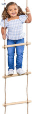 6 Ft. Climbing Rope Ladder for Kids - DIY Swingset Addition for Outdoor Play Equ