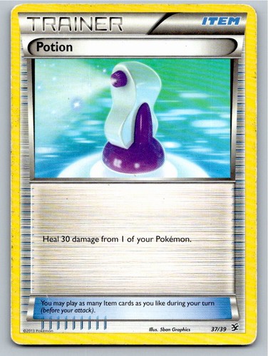 2013 POKEMON POTION KALOS STARTER SET 37/39 NM A66569 FREE S&H