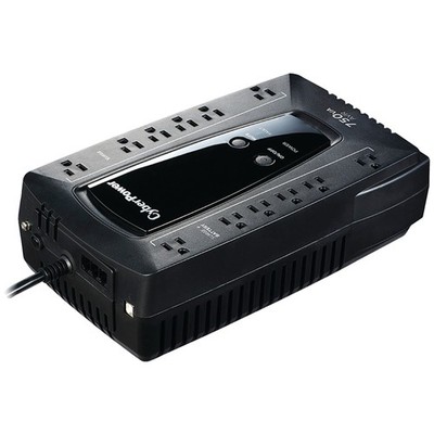 12-Outlet Data Line 750VA/450W Line-Interactive UPS 1030J AVR