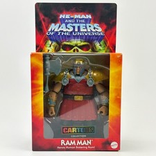 Mattel He-Man Masters of the Universe Cartoon Collection Ram Man Figure New