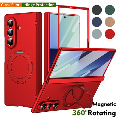 For Samsung Galaxy Z Fold 7 6 5 Magnetic Ring Stand Hinge Screen