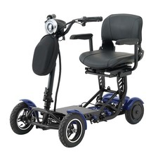 500W All-Terrain 4-Wheel Foldable Electric Scooter Lightweight Mobility Scooter