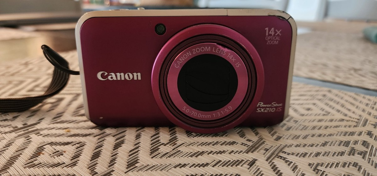 Canon PowerShot SX210 IS 14.1MP Digital Camera - Purple for