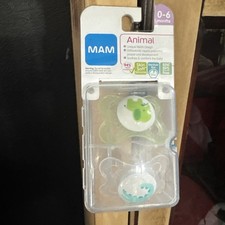 MAM Original Matte Baby Pacifiers Binky for Girls 0-6 Months BPA- Silic...