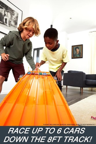 Hot Wheels Super 6-Lane Raceway Track Set]^- - Bild 5 von 8