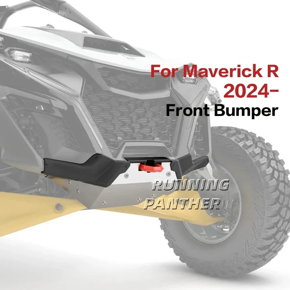 UTV Dune Front Bumper Brush Guard Accessories For Can-Am Maverick R 2024 2025 - Image 3 of 4