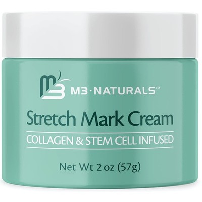 Stretch Mark Cream Infused with Collagen & Stem Cell Maternity Skincare Oil R...