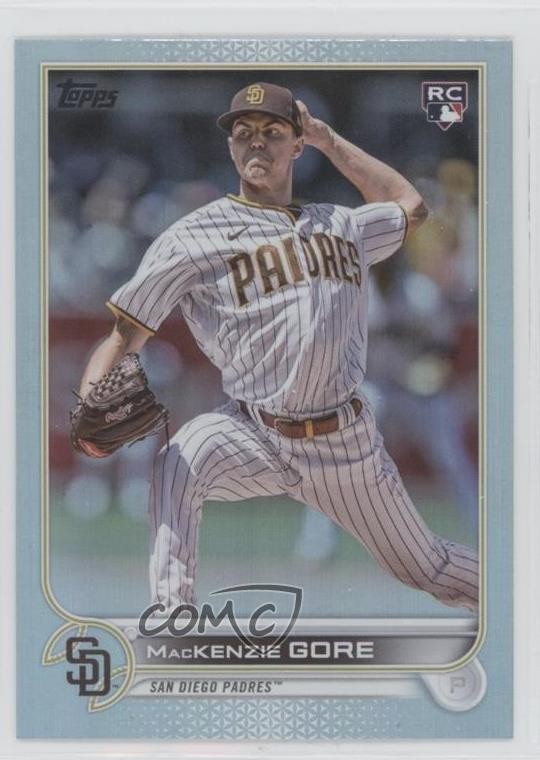 2022 Topps Update Rainbow Foil Mackenzie Gore #US81 Rookie RC 06ag