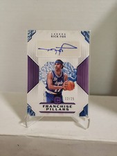 2018-19 Cornerstones Franchise Pillars Quartz Auto FP-RFX Rick Fox 12/25 Lakers 