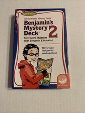 Benjamin's Mystery Deck 2 by MindWare - New Sealed 50 illustrated Mystery Cards