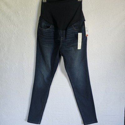 NWT Isabel Maternity Womens Jeans 6 Skinny Super Stretch Back Support 29 inseam